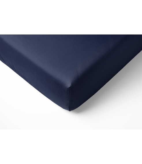 Kokvilnas palags ar gumiju "Ombre blue". Palagi ar gumiju