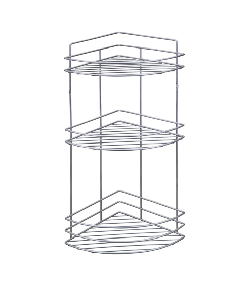 Vannas istabas plaukts „3-Tier“. Vannas istabas plaukti