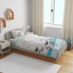 Gultas veļas komplekts „Happy“. Zīdaiņu gultas veļa, 90x120 cm, 100x135 cm, 100x140 cm