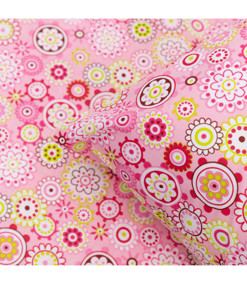 Gultas veļas komplekts „Pink joy“. Zīdaiņu gultas veļa