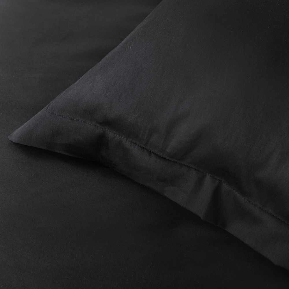 Premium satīna spilvendrāna "Midnight". Spilvendrānas 50x70