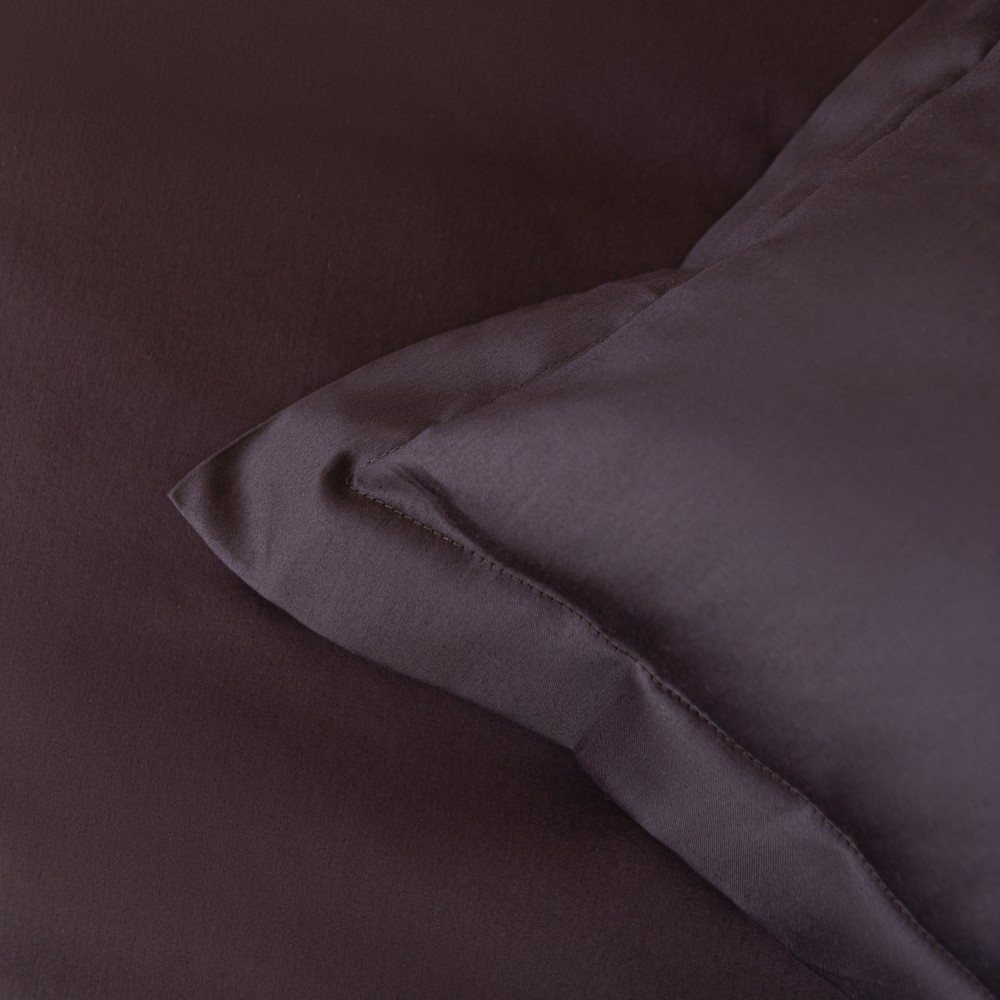 Premium satīna spilvendrāna "Chocolate". Spilvendrānas 50x70