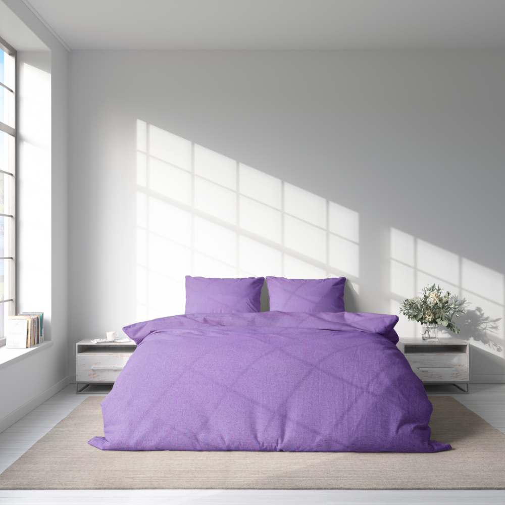 Gultas veļas komplekts „Lavender“. Gultas veļas komplekti 200x200, 140x200 cm, 160x200 cm, 180x200 cm, 200x200 cm, 200x220 cm