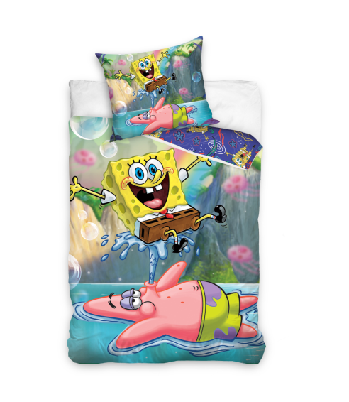 Gultas veļas komplekts „SpongeBob SquarePants“. Bērnu gultas veļa