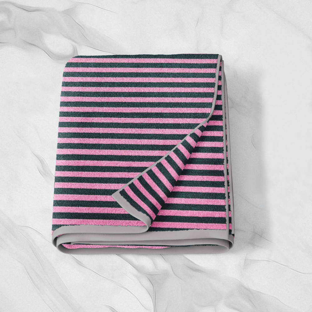 Vannas dvielis „Pink“. Dvieļi