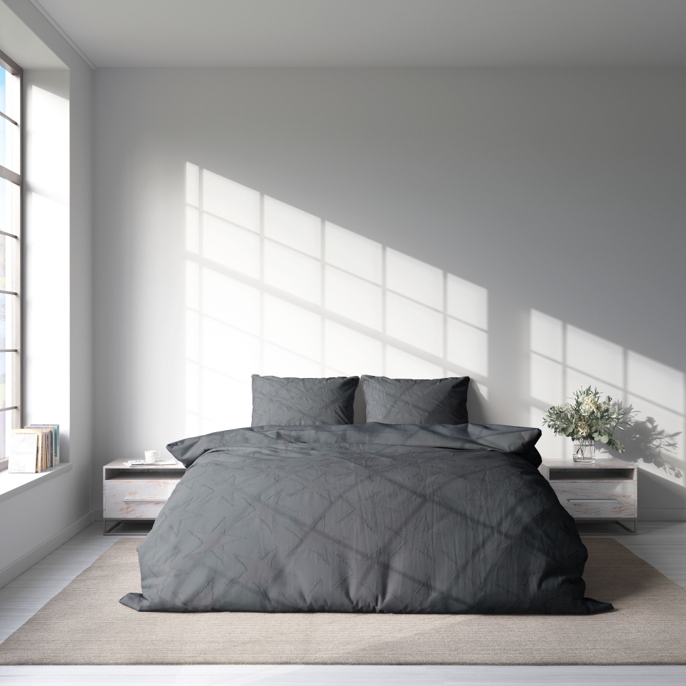 Burzīta gultas veļa "Stelo". Gultas veļas komplekti 200x220, 200x200 cm, 200x220 cm