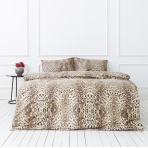 Gultas veļas komplekts „Leopard“. Kokvilnas gultas veļa, 140x200 cm, 160x200 cm, 180x200 cm, 200x200 cm, 200x220 cm