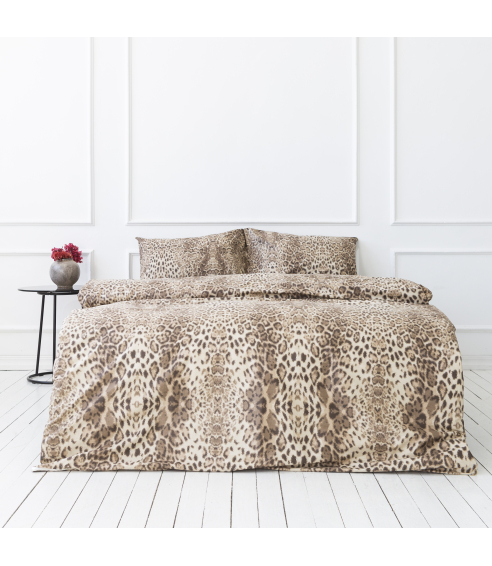 Gultas veļas komplekts „Leopard“. Kokvilnas gultas veļa