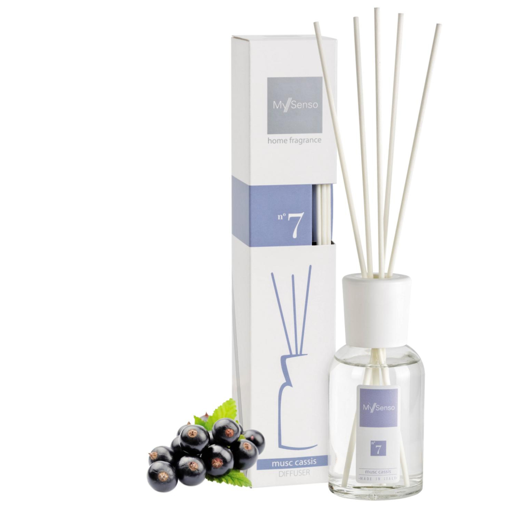 Aromātiskā svece „Musc cassis“. Mājas aromāti