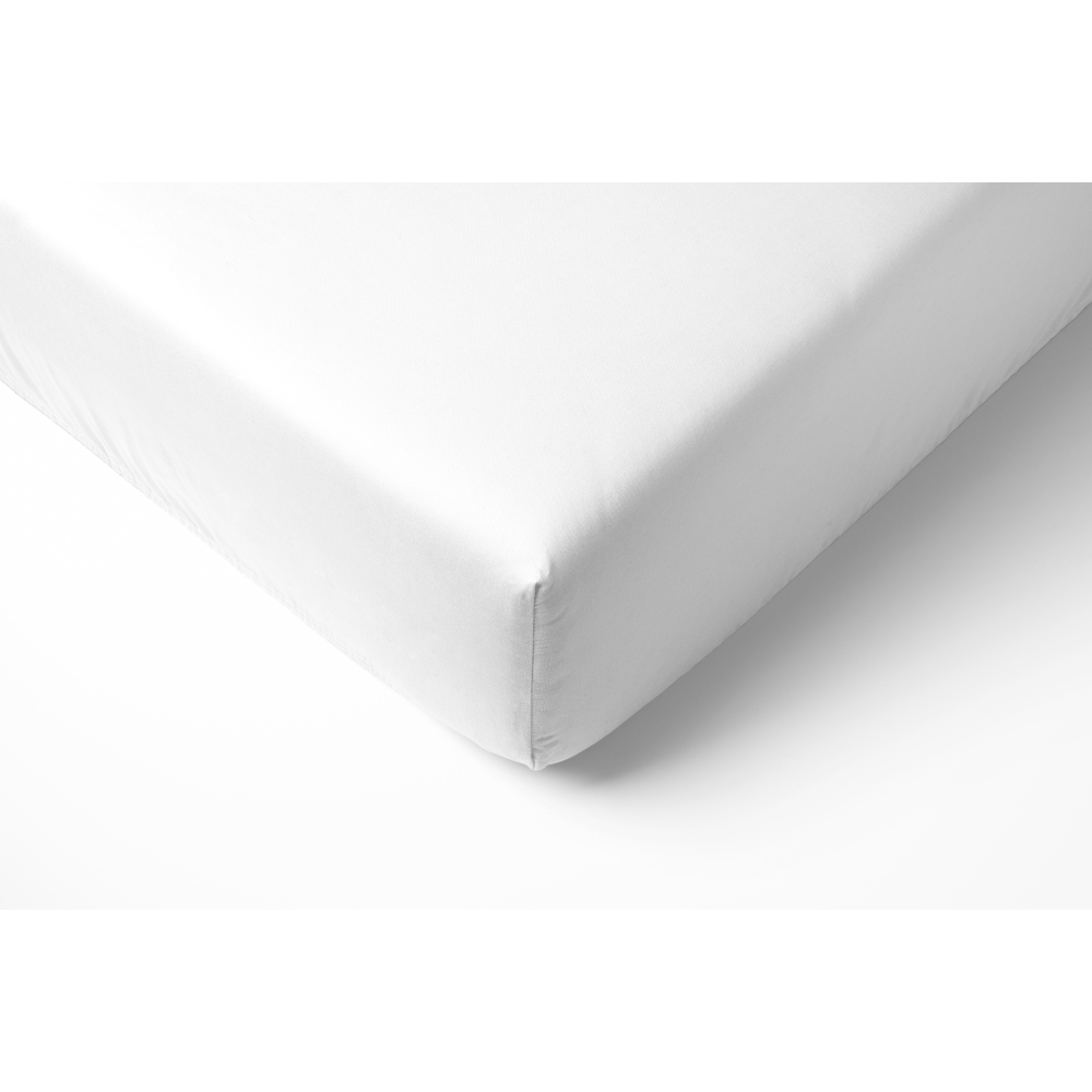 Satīna palags ar gumiju „Classic White“. Palagi ar gumiju, 90x200 cm, 140x200 cm, 160x200 cm, 180x200 cm