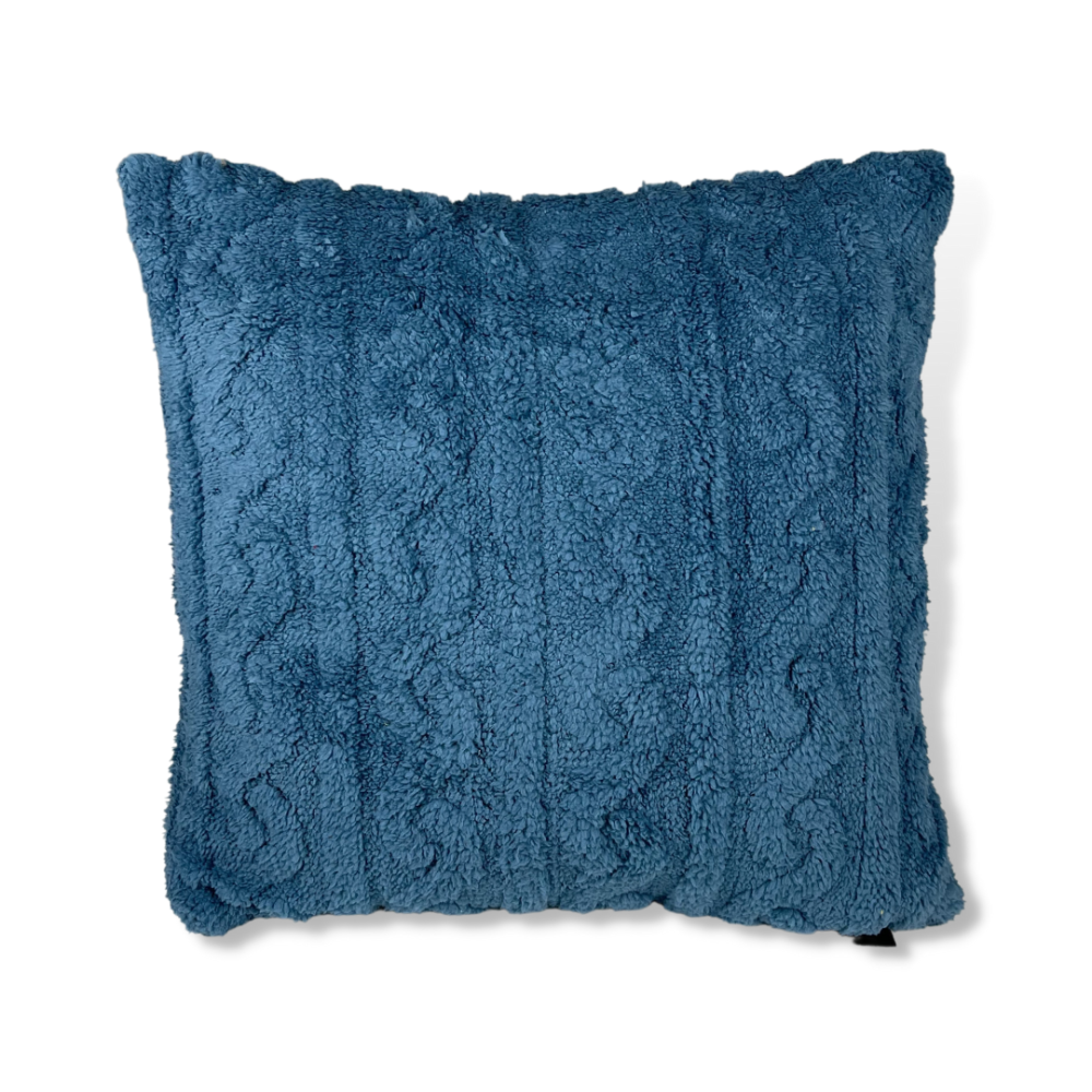 Dekoratīvi spilvenu pārvalki „Blue Jacquard“ 1 gab.. Dekoratīvie spilvenu pārvalki