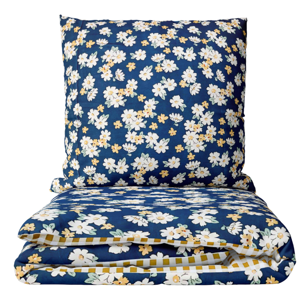 Gultas veļas komplekts „Chamomile“, 140x200 cm, 150x200 cm, 160x200 cm, 180x200 cm, 200x200 cm, 200x220 cm