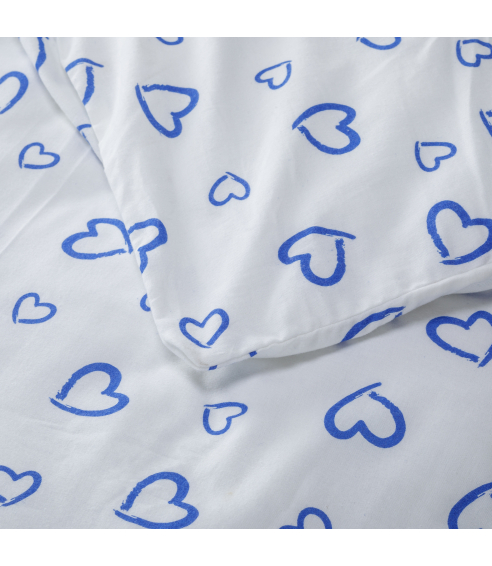 Gultas veļas komplekts „Blue love“. Bērnu gultas veļa