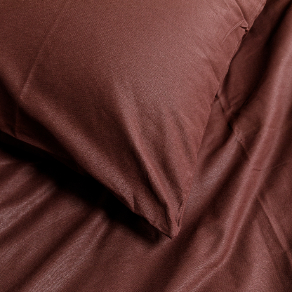 Gultas veļas komplekts „Classic rust“. Kokvilnas gultas veļa, 140x200 cm, 160x200 cm, 200x200 cm