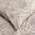 Gultas veļas komplekts „Toile de Jouy grey“. Kokvilnas gultas veļa, 140x200 cm, 160x200 cm