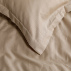 Satīna palags ar gumiju „Classic coffee“. Satīna gultas veļa, 140x200 cm, 200x200 cm