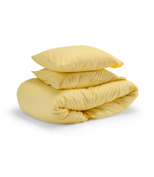 Patalynės komplektas „Classic citron“. Kokvilnas gultas veļa
