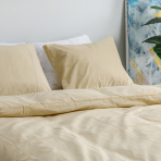Gultas veļas komplekts „Classic ivory“. Kokvilnas gultas veļa, 140x200 cm, 160x200 cm