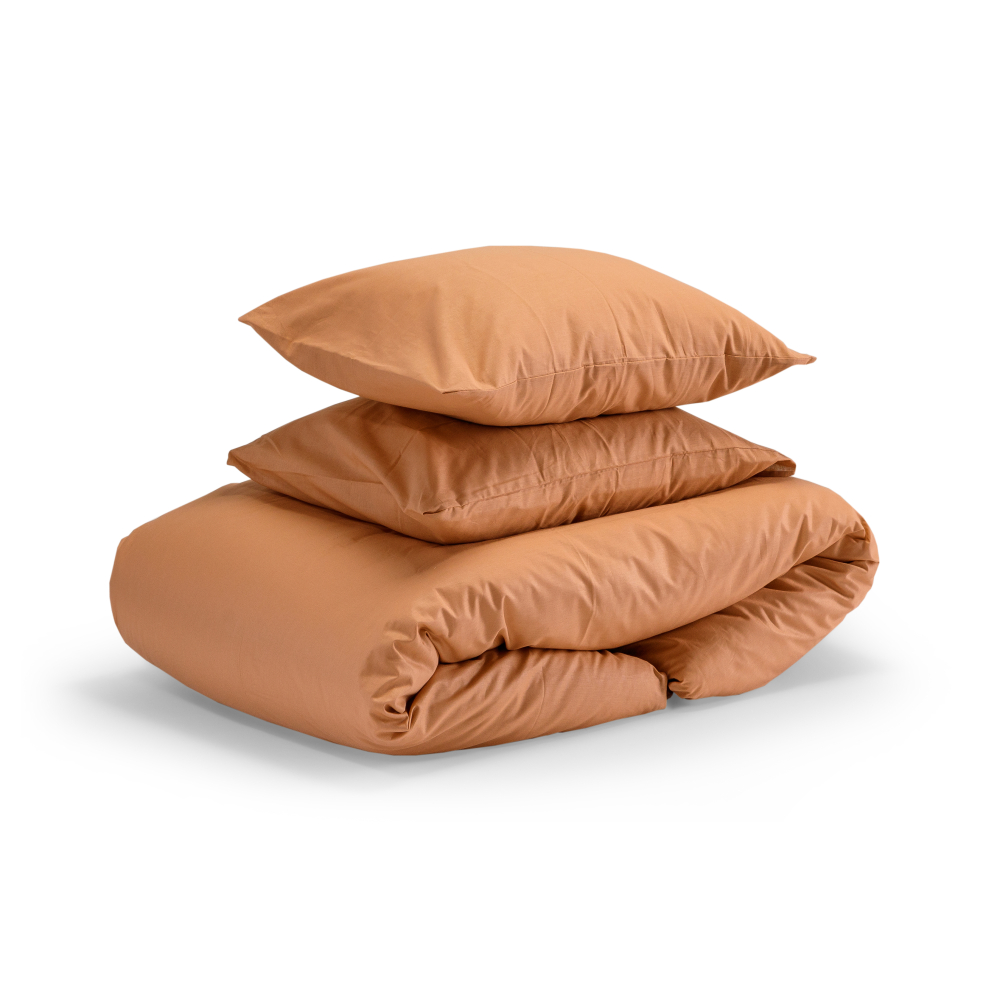 Gultas veļas komplekts „Classic orange“. Kokvilnas gultas veļa, 140x200 cm, 160x200 cm, 200x200 cm, 200x220 cm