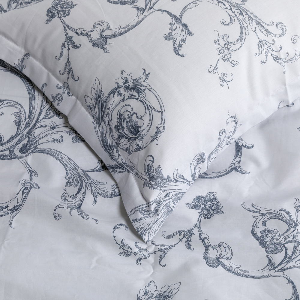 Premium satinas „Michelle grey“. Satīna gultas veļa, 140x200 cm, 150x200 cm, 200x200 cm, 200x220 cm