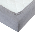 Frotē audums palags ar gumiju „Grey“. Palags ar gumiju 90x200, 90x200 cm, 160x200 cm, 180x200 cm
