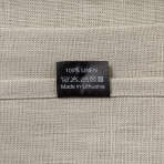Galdauts „Linen grey“. Lina galdauti, 140x140 cm, 140x300 cm