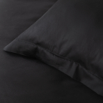 Premium satīns „Midnight“. Satīna gultas veļa, 140x200 cm, 150x200 cm, 160x200 cm, 180x200 cm, 200x200 cm, 200x220 cm