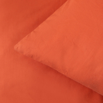 Gultas veļas komplekts „Orange rust“. Kokvilnas gultas veļa, 140x200 cm, 160x200 cm