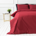 Gultas veļas komplekts „Ruby“. Kokvilnas gultas veļa, 140x200 cm, 160x200 cm