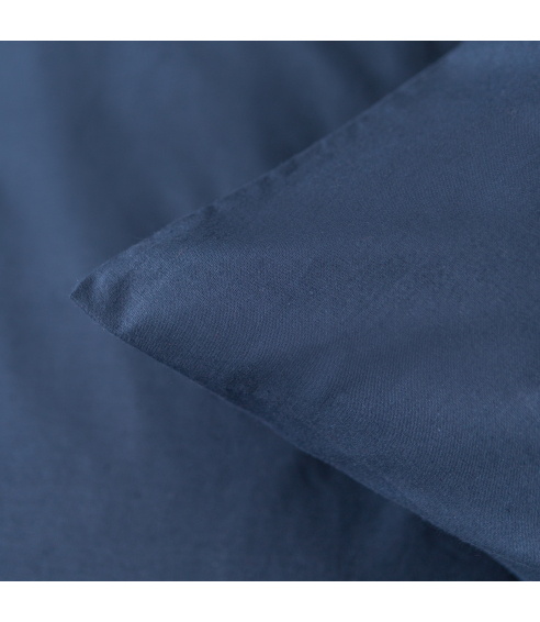 Gultas veļas komplekts „Ombre blue“. Kokvilnas gultas veļa