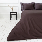 Premium satīns „Chocolate“. Satīna gultas veļa, 140x200 cm, 150x200 cm, 160x200 cm, 180x200 cm, 200x200 cm, 200x220 cm, 220x240 cm