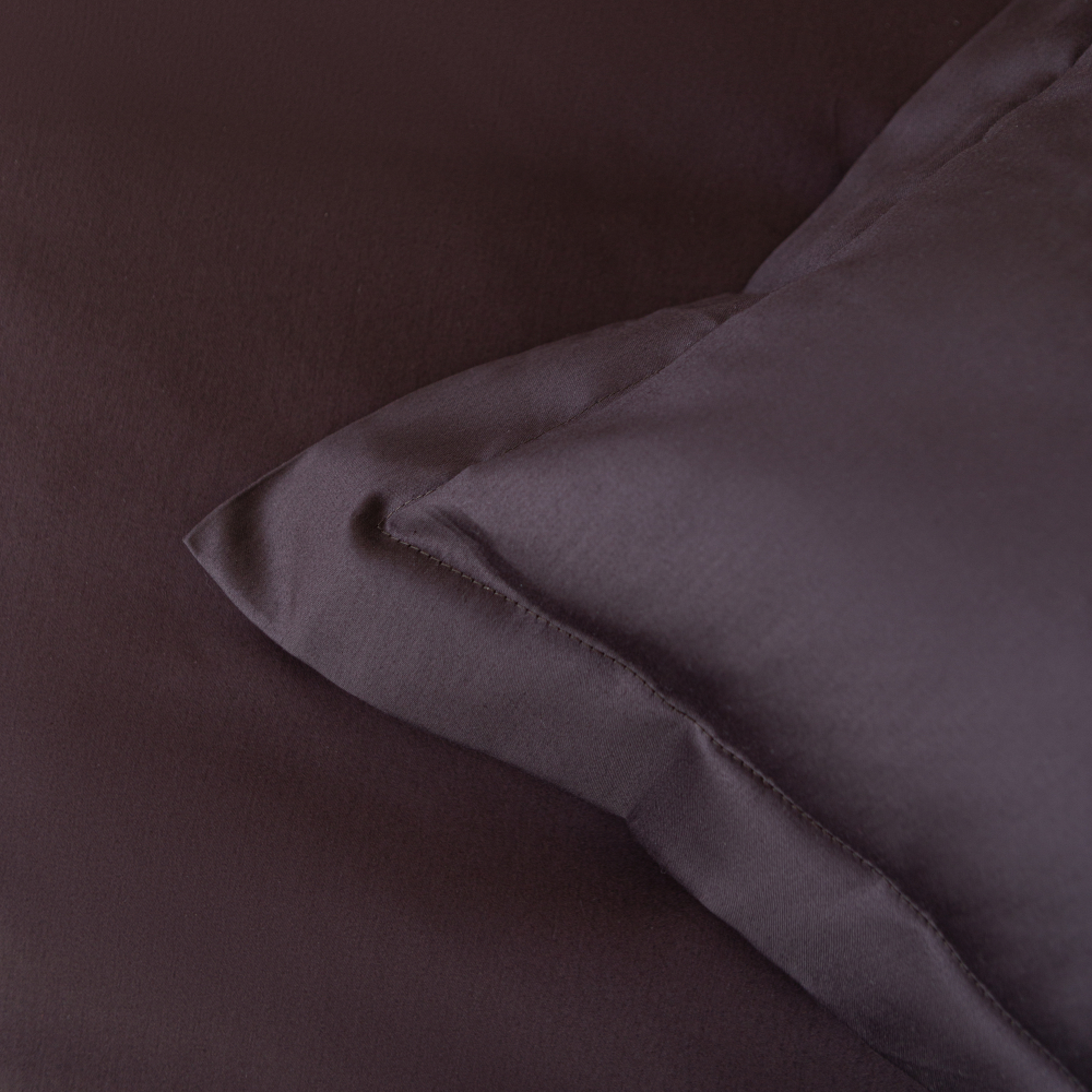 Premium satīns „Chocolate“. Satīna gultas veļa, 140x200 cm, 150x200 cm, 160x200 cm, 180x200 cm, 200x200 cm, 200x220 cm, 220x240 cm