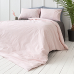 Gultas veļas komplekts „Rose stripes“. Kokvilnas gultas veļa, 140x200 cm, 150x200 cm, 160x200 cm