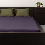 Satīna palagi ar gumiju „Mauve“. Palagi ar gumiju, 80x200 cm, 90x200 cm, 120x200 cm, 140x200 cm, 160x200 cm, 180x200 cm