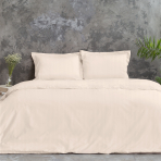 Premium satīns „Cornsilk“. Satīna gultas veļa, 140x200 cm, 150x200 cm, 160x200 cm, 180x200 cm, 200x200 cm, 200x220 cm, 220x240 cm