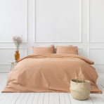 Gultas veļas komplekts „Classic orange“. Kokvilnas gultas veļa, 140x200 cm, 160x200 cm, 200x200 cm, 200x220 cm
