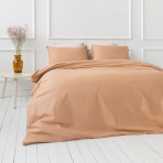 Gultas veļas komplekts „Classic orange“. Kokvilnas gultas veļa, 140x200 cm, 160x200 cm, 200x200 cm, 200x220 cm