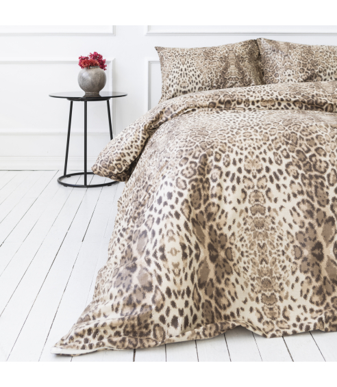 Gultas veļas komplekts „Leopard“. Kokvilnas gultas veļa