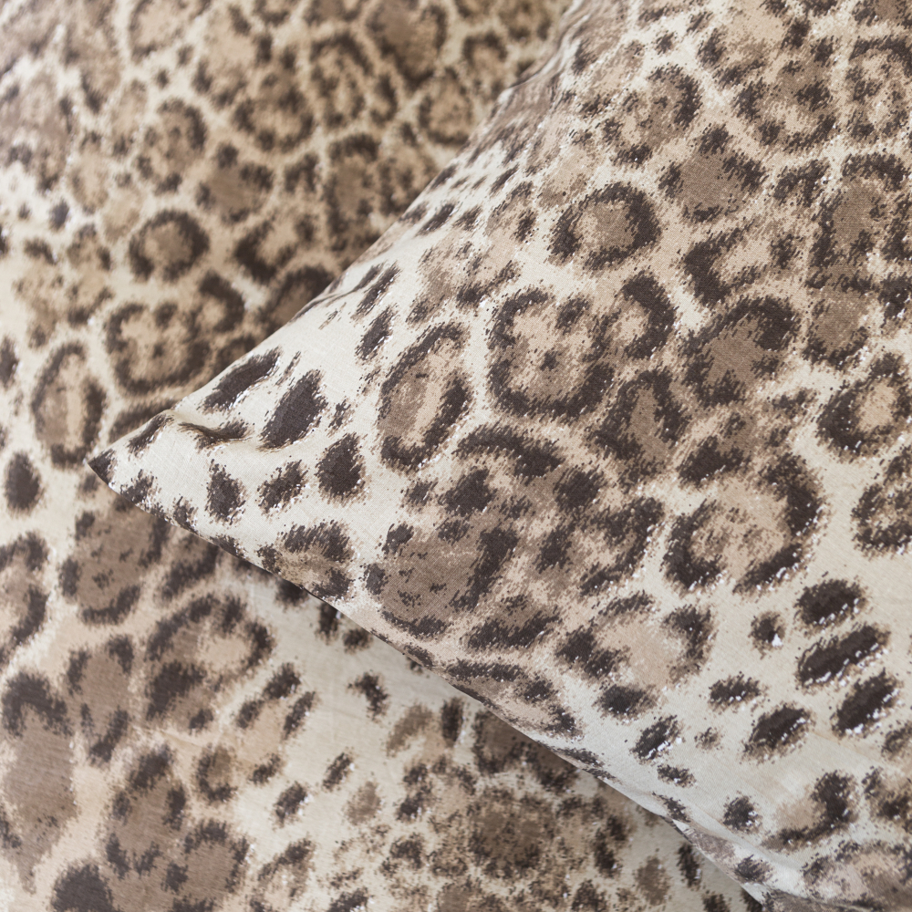 Gultas veļas komplekts „Leopard“. Kokvilnas gultas veļa, 140x200 cm, 160x200 cm, 180x200 cm, 200x200 cm, 200x220 cm