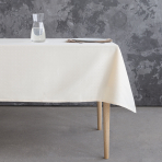 Galdauts „Peachy square“. Kokvilna galdauti, 140x240cm, 140x300 cm