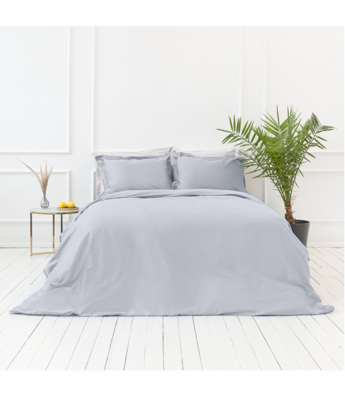 Premium satīns „Classic grey“. Satīna gultas veļa