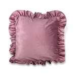 Dekoratīvi spilvenu pārvalki „Pink Ruffle“ 1 gab.. Dekoratīvie spilvenu pārvalki