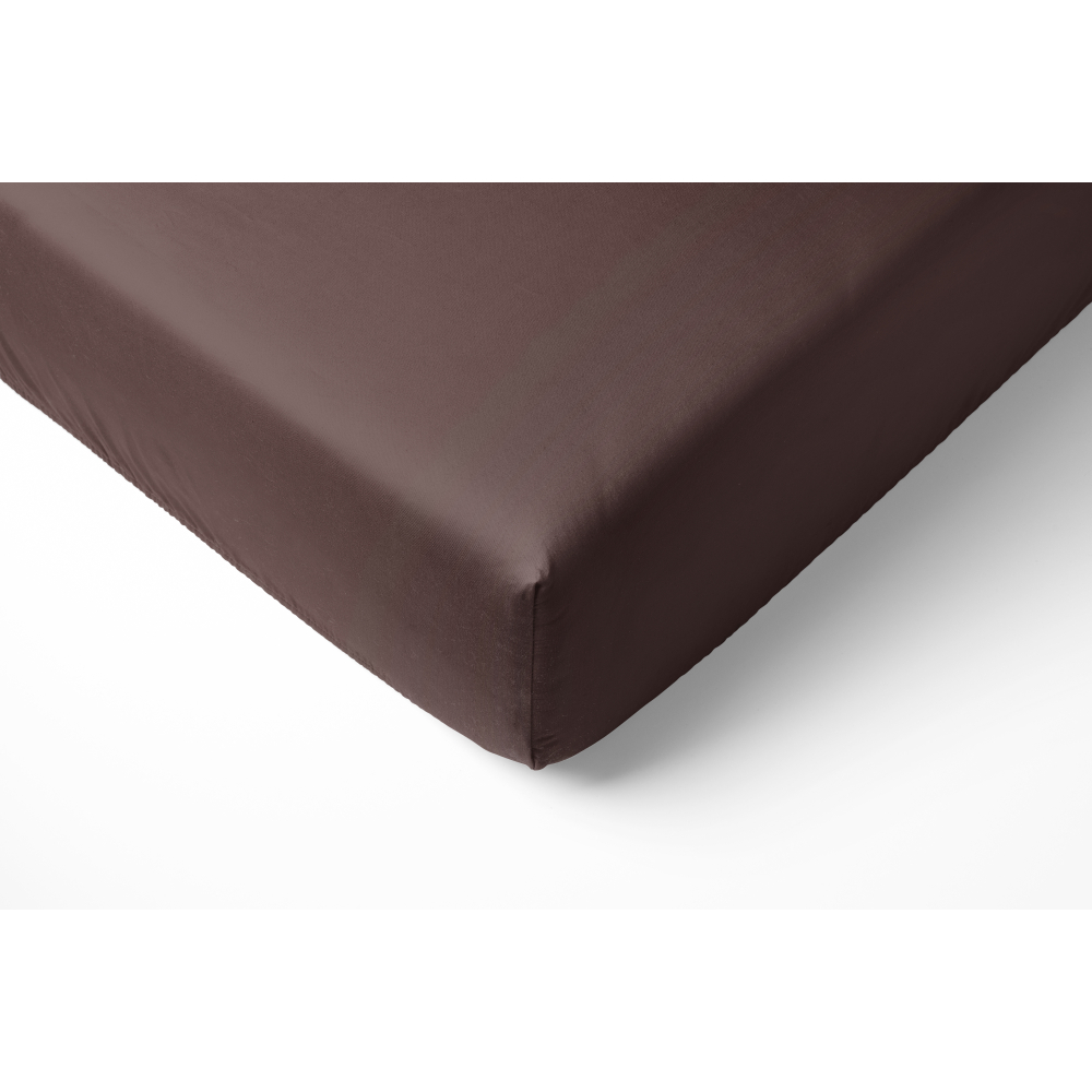 Satīna palags ar gumiju „Chocolate“. Palagi ar gumiju, 90x200 cm, 140x200 cm, 160x200 cm, 180x200 cm