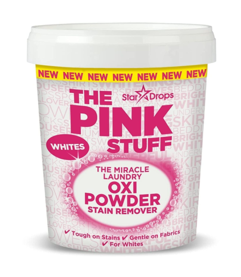 Traipu tīrītājs baltai veļai “The Pink Stuff powder whites”