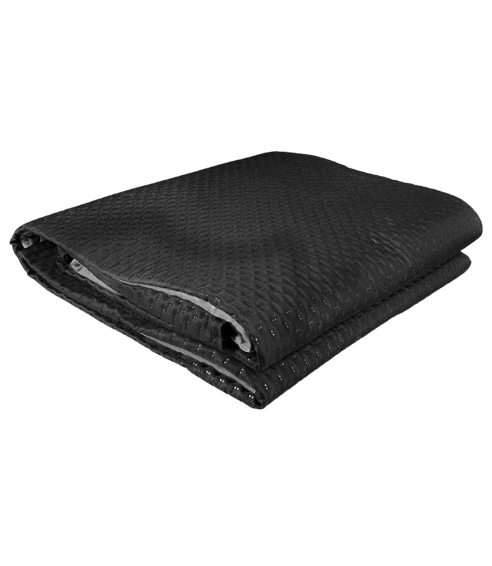 Gultas pārklājs "Black trapuntino Bedspread". Pledi