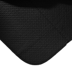 Gultas pārklājs "Black trapuntino Bedspread". Pledi, 170x250 cm, 200x250 cm. Pārklāja melnā puse izceļ minimālisma greznības sajūtu, pelēkā otrā puse – siltumu un gaismu. Gultas pārklājs "Black trapuntino Bedspread". Pledi, 170x250 cm, 200x250 cm. Pārklāja melnā puse izceļ minimālisma greznības sajūtu, pelēkā otrā puse – siltumu un gaismu.