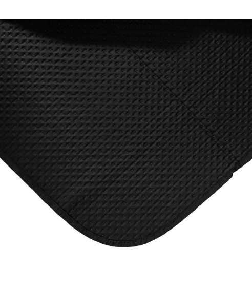 Gultas pārklājs "Black trapuntino Bedspread". Pledi
