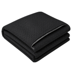 Gultas pārklājs "Black trapuntino Bedspread". Pledi, 170x250 cm, 200x250 cm. Divpusējas gultas pārklāja melnā un pelēkā krāsā ar smalku dziļu taisnstūru rakstu. Gultas pārklājs "Black trapuntino Bedspread". Pledi, 170x250 cm, 200x250 cm. Divpusējas gultas pārklāja melnā un pelēkā krāsā ar smalku dziļu taisnstūru rakstu.