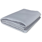 Gultas pārklājs "Grey trapuntino Bedspread". Pledi, 170x250 cm, 200x250 cm. Pelēkā gultas pārklāja rotāta ar smalku kvadrātveida rakstu, piešķirot audumam struktūru. Gultas pārklājs "Grey trapuntino Bedspread". Pledi, 170x250 cm, 200x250 cm. Pelēkā gultas pārklāja rotāta ar smalku kvadrātveida rakstu, piešķirot audumam struktūru.