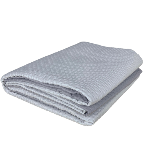Gultas pārklājs "Grey trapuntino Bedspread". Pledi